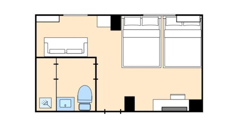 Hotel Ninestates Hakata Fukuoka  Bagian luar foto