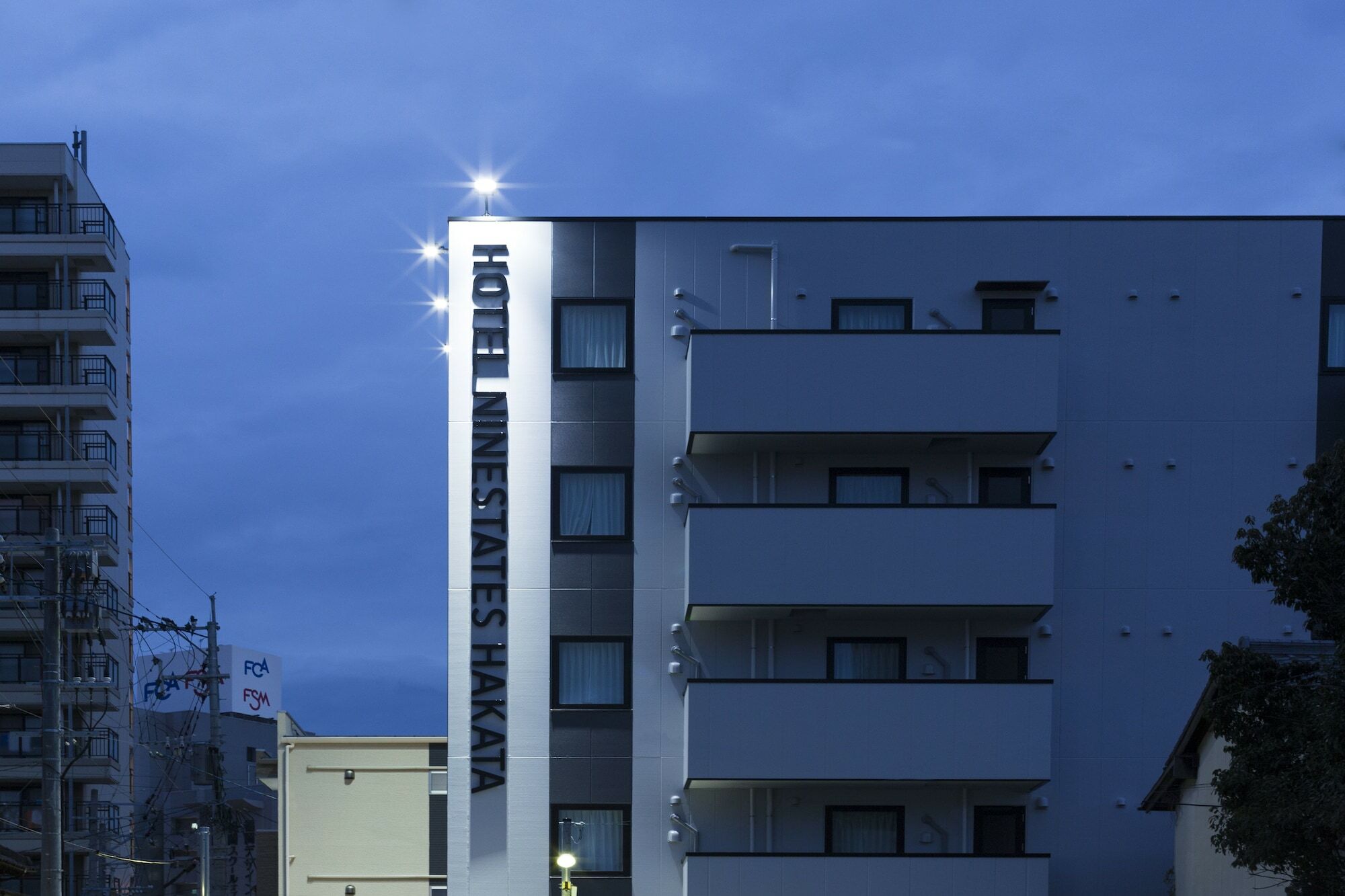 Hotel Ninestates Hakata Fukuoka  Bagian luar foto